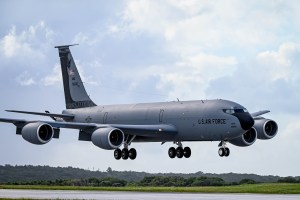KC-135 tanker jet crashes at Iowa airport; none injured