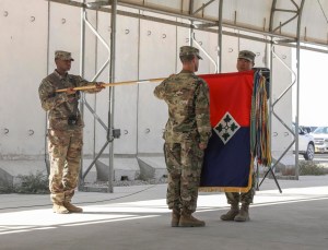 Stryker brigade takes over base support and force protection ops in Iraq, sans Strykers