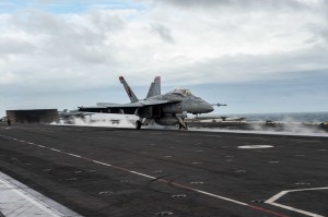 RTX, L3Harris to update electronic warfare kit on Navy’s Super Hornets