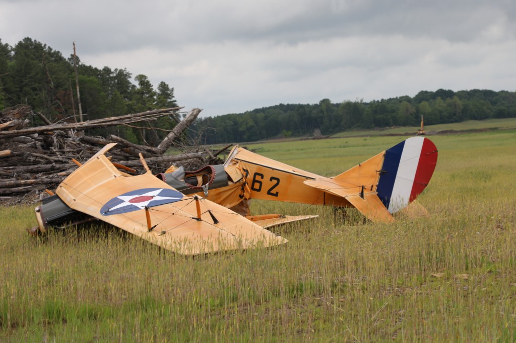 WWI-era biplane loses war against gravity (again)