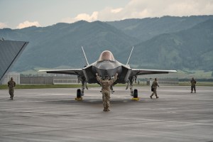 ‘Actively shrinking’: Guard generals push Congress for 100 new fighters a year