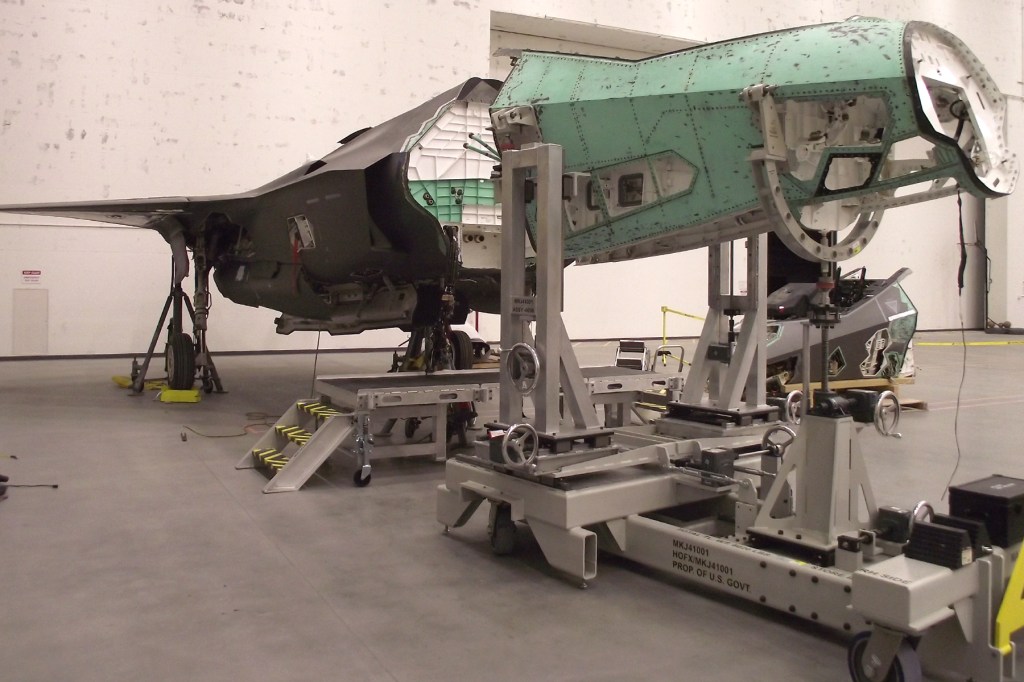 Air Force looks to create single ‘Frankenplane’ from 2 damaged F-35s