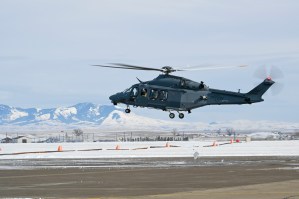 Air Force’s first Grey Wolf patrol helicopter arrives at Malmstrom