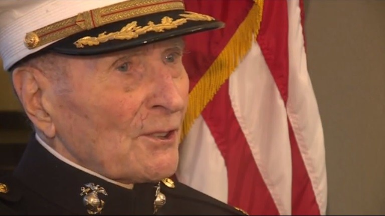 Valentines wanted: 104-year-old Iwo Jima Marine veteran wants one thing this Valentine’s Day