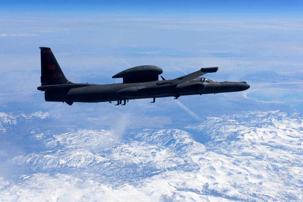 US Air Force sends software updates to one of its oldest aircraft midair