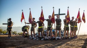 How crosses and mementos help these Marines remember fallen comrades
