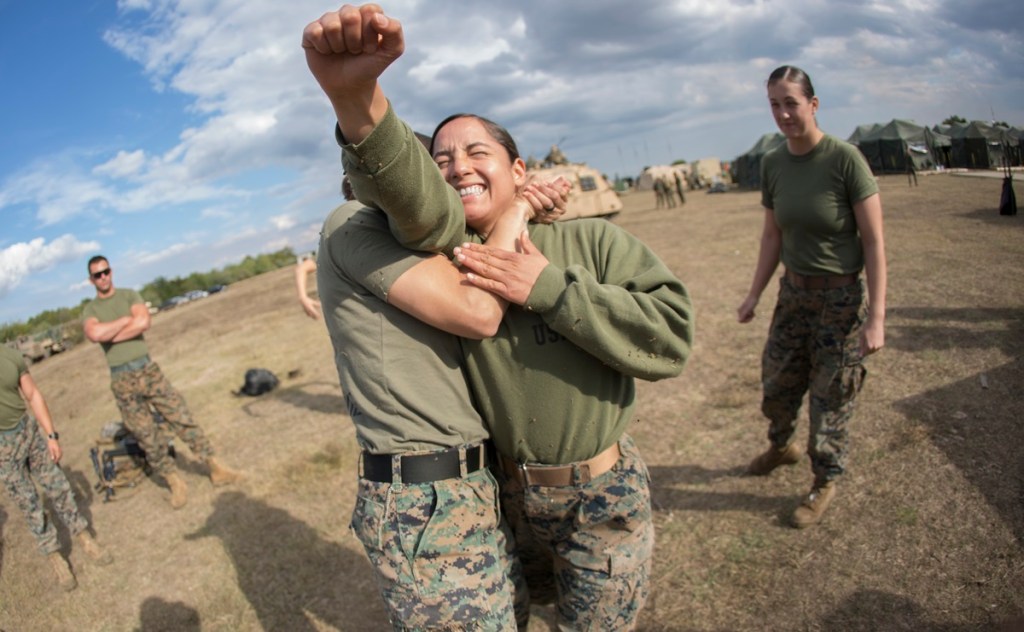 The Marines are retaining women at significantly higher rates than men