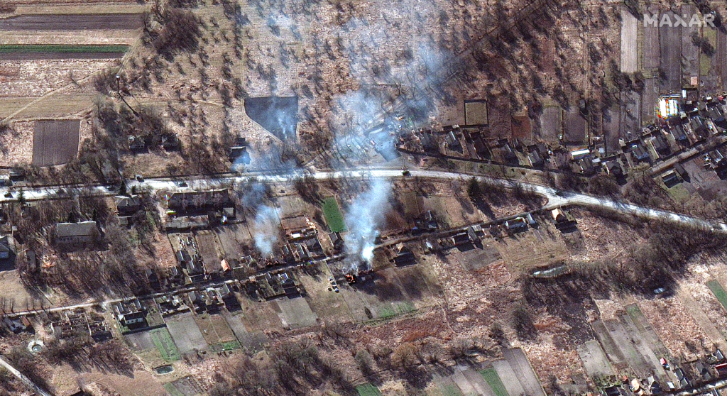 Ukraine jets hit Russian column; Russia has used thermobarics, Ukraine military says
