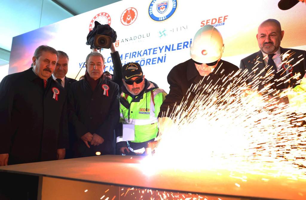 Turkey’s Navy receives its largest-ever ship, the TCG Anadolu