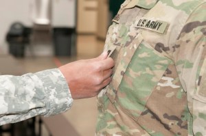 Stop staring at my breasts — oh wait, that’s where my rank is