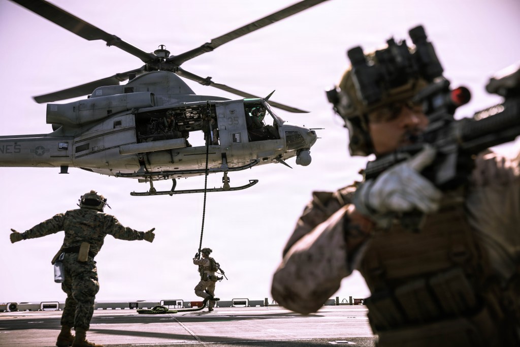 US Marines board and redirect Iranian-flagged tanker amid ongoing blockade