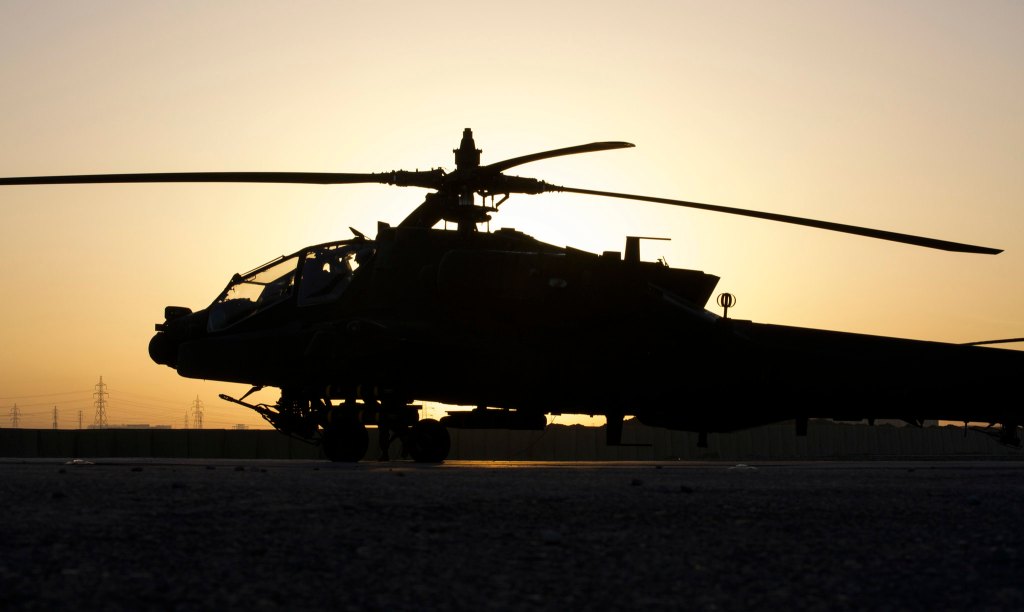 National Guard Apache crashes in north Mississippi, 2 dead