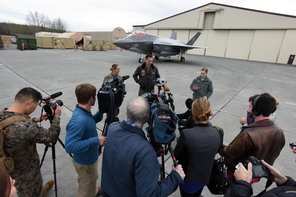 Marine Corps pilot to participate in Super Bowl flyover on Sunday