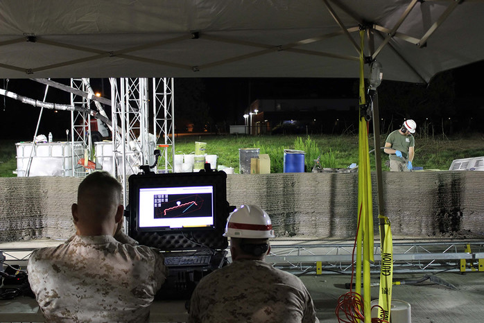 No sandbags needed: Marines 3D print a barracks room in 40 hours