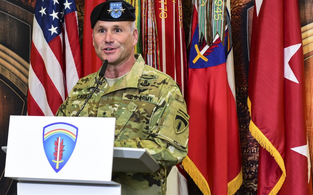 European Command nominee doesn’t foresee more troops there under expanded NATO