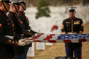 First enlisted woman to retire from the Marine Corps buried in Arlington