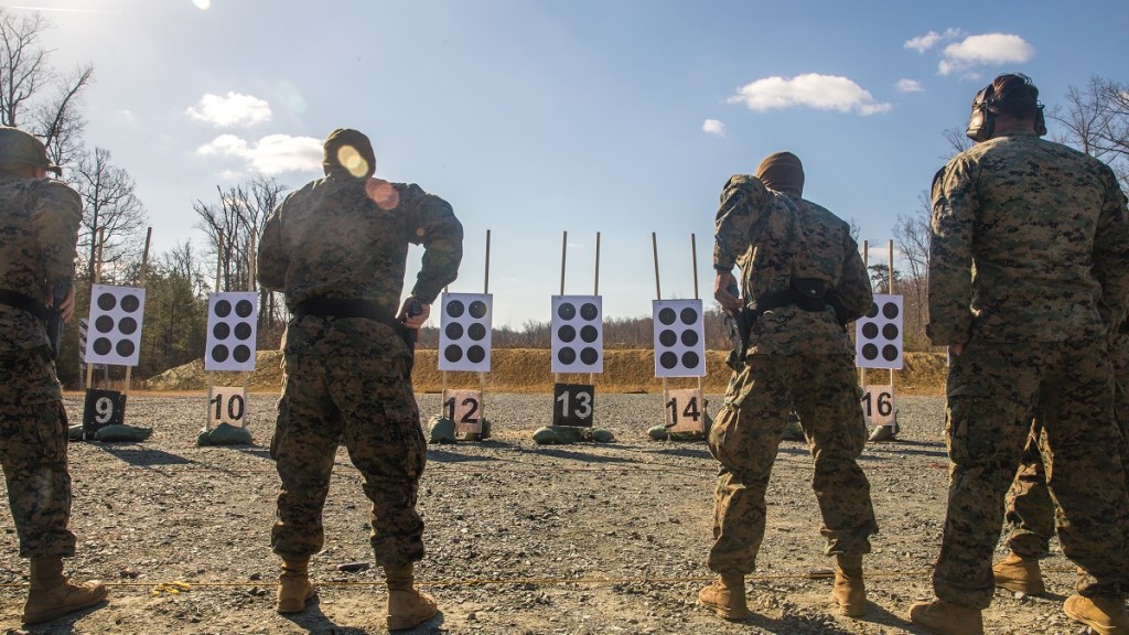 Marriage, tattoo shifts popular for Marine embassy security applicants