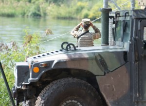 Active-duty troops could be deployed along the southern border again