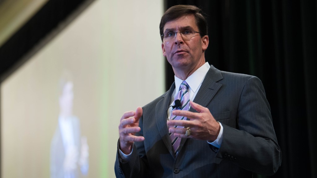 Secretary Mark Esper talks US Army renaissance, moving fast and prepping for oversight hawks