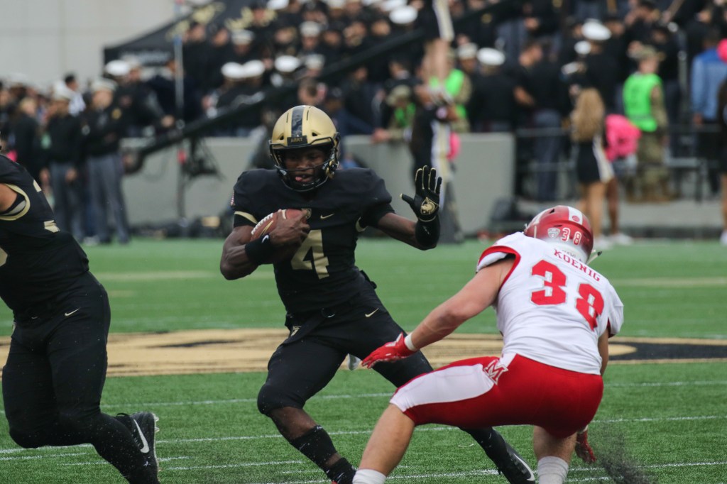 Army holds off Miami of Ohio 31-30 in double overtime