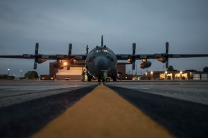 A C-130H training subcontractor has replaced Lockheed Martin as prime for Air Force contract