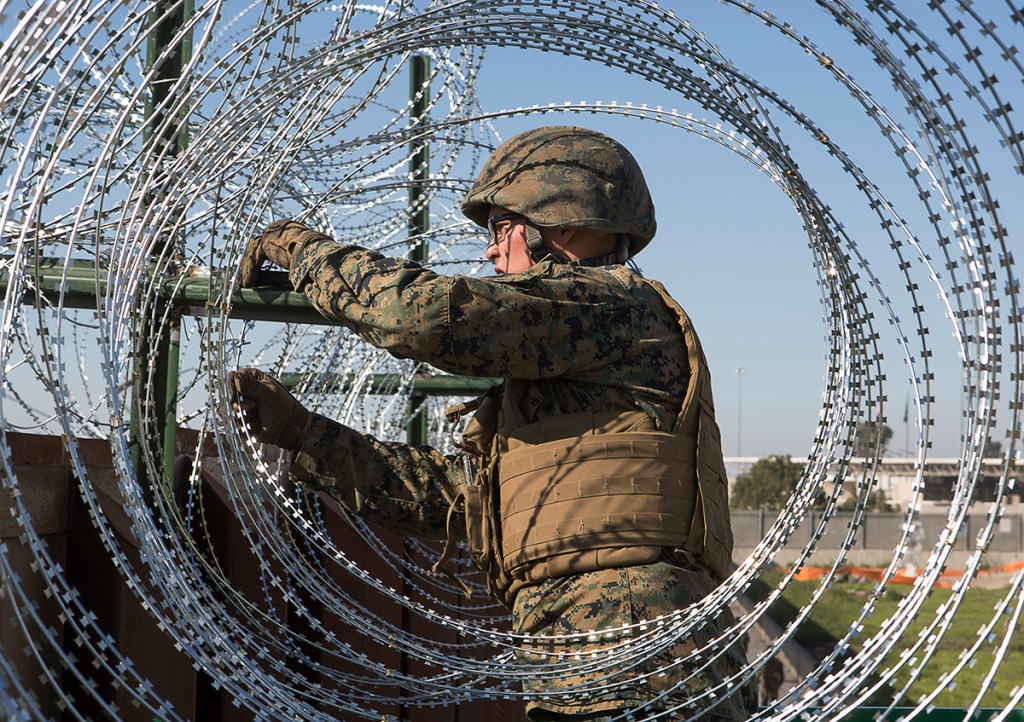 It has cost $72 million so far to deploy active-duty troops to the border, Pentagon says