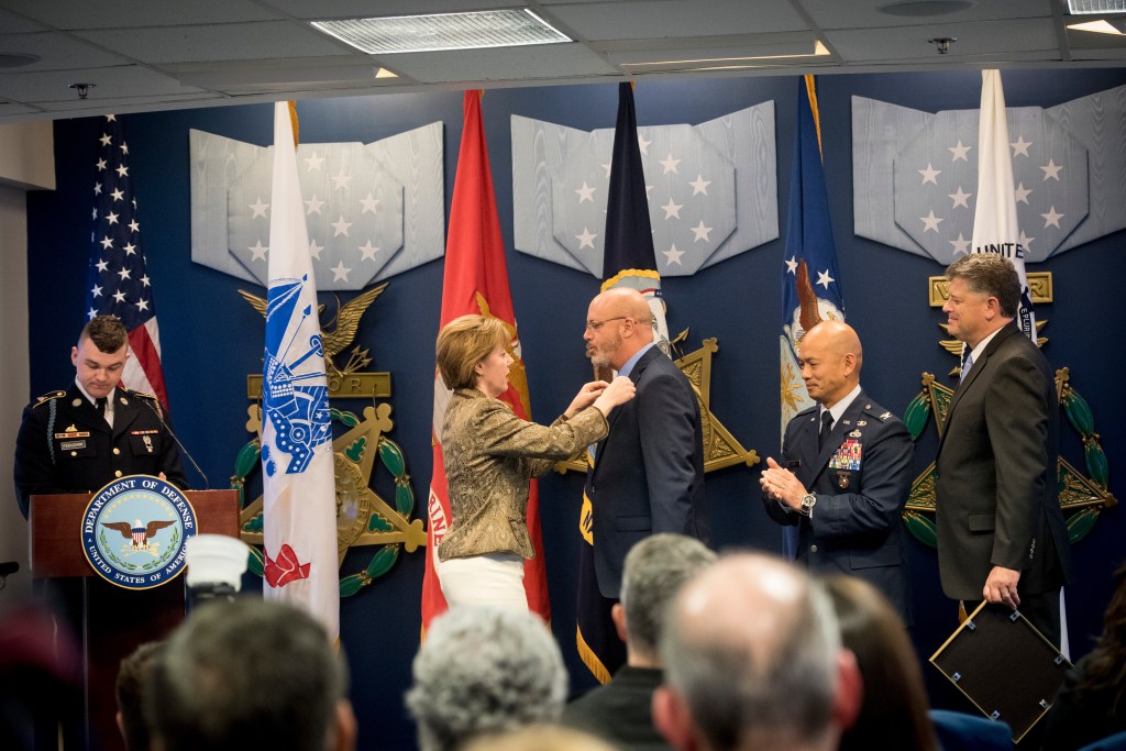 Pentagon acting CMO Lisa Hershman on saving billions of dollars for the department