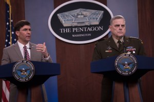 Military sees no quick exit from ‘new world’ of coronavirus