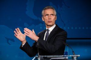 NATO chief urges allies not to go it alone