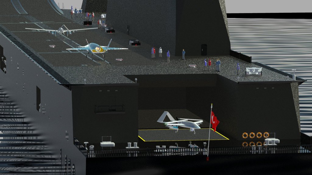 Turkey’s Baykar preparing shipborne fleet of combat drones