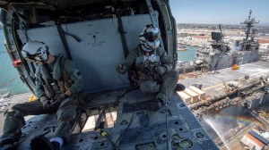 ‘All known fires’ out aboard Bonhomme Richard, admiral says