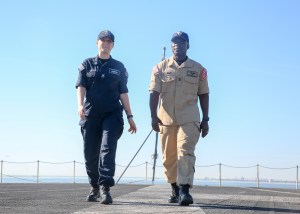 Navy ships on both coasts to receive flame-retardant uniform in 2024
