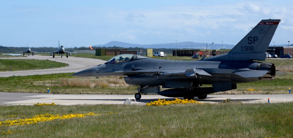 Moving US F-16s from Germany will ripple far outside the Black Sea region