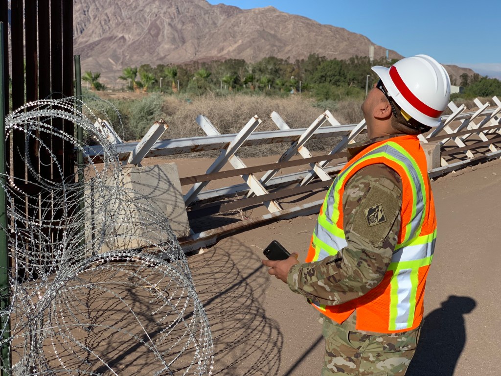 The Pentagon is canceling three border wall projects because the costs went up