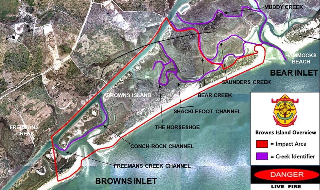 Marines stress no-trespassing warning after unexploded ordnance uncovered from Hurricane Florence erosion