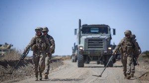 Corps issues new IED detectors more capable of identifying buried command wires