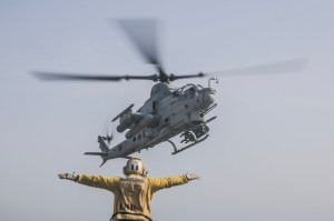 Iranian Navy shines laser at US helicopter during ‘unsafe’ interaction