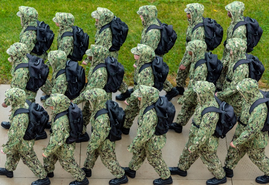 Coronavirus concerns mean empty seats at Navy graduations