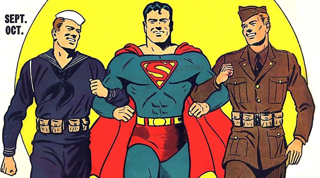 1943 Superman comic pits the Man of Steel against the military’s arch nemesis: Jody