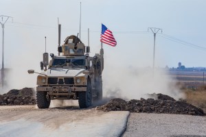 Four US troops injured in rocket attack on base in Syria