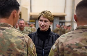 Air Force Secretary Barbara Barrett chats about her top four priorities