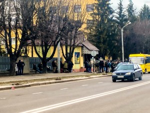 In one of Ukraine’s cultural capitals, cafes are now bomb shelters and the men wear fatigues