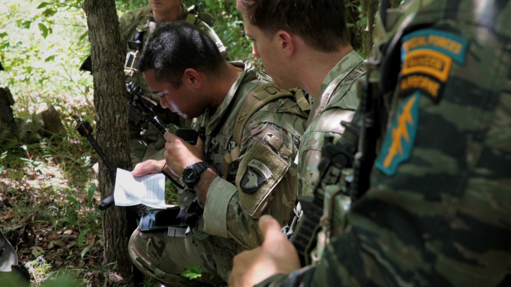 5th Special Forces Group just went old school with their uniforms during a training exercise