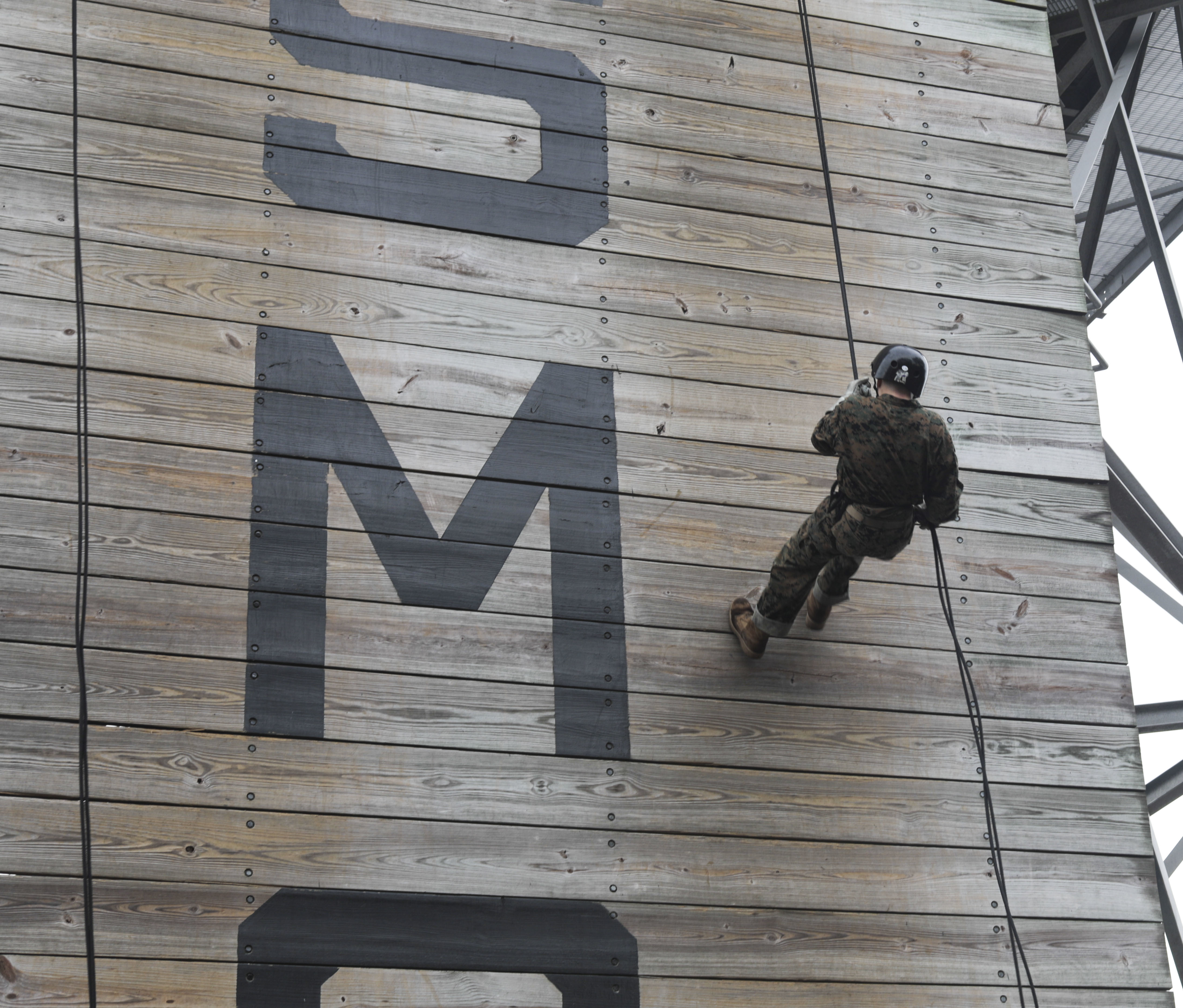 Bravo Company Rappel Tower
