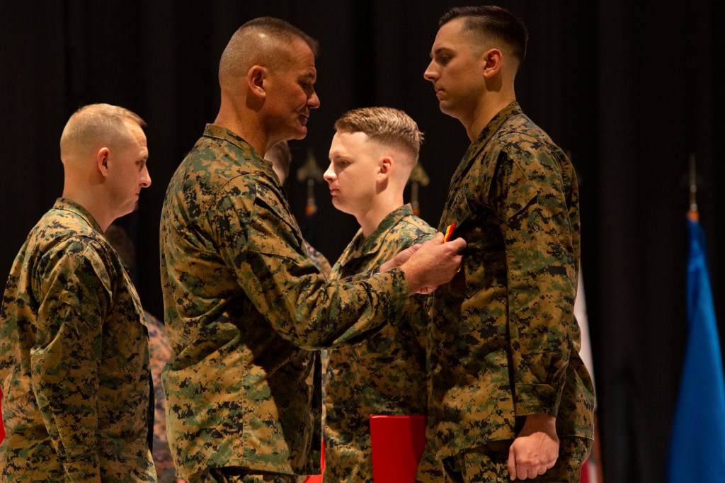 Four Marines receive rare medal for rescuing drowning mother, daughters in North Carolina on Father’s Day 2018