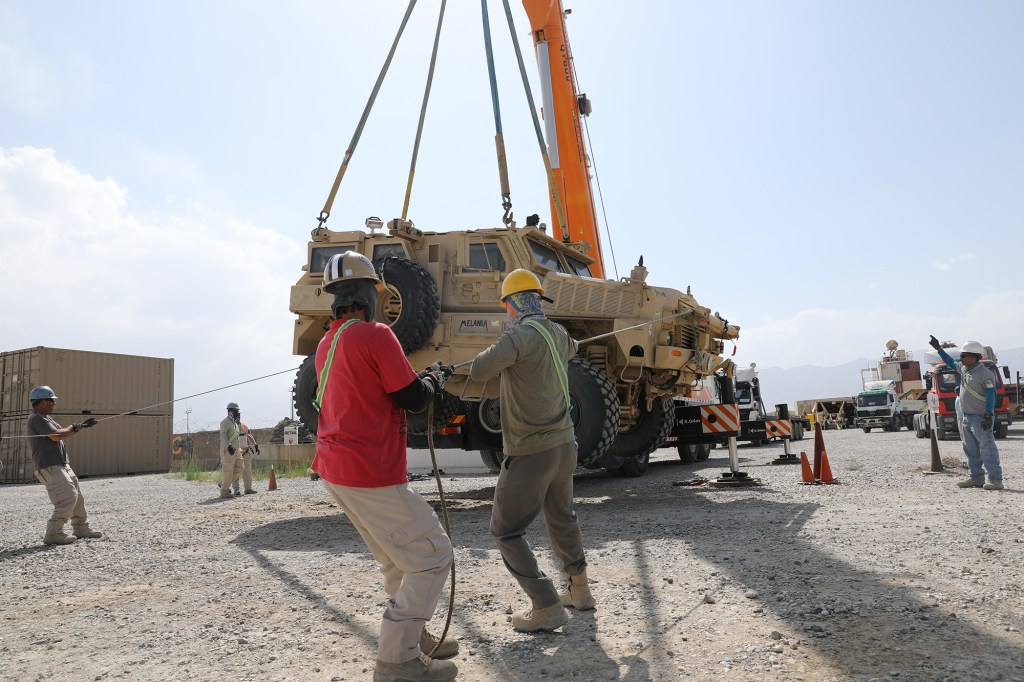 US contractors rush to get former employees out of Afghanistan