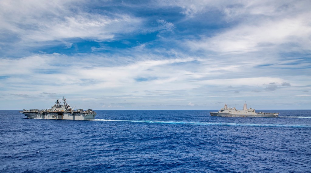 Deal to buy four amphibious warships losing steam, as Navy takes another look at future force needs