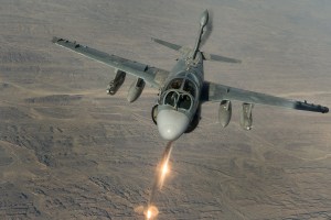 EA-6B Prowler, one of the saltiest warfighters in the Marine Corps, retires