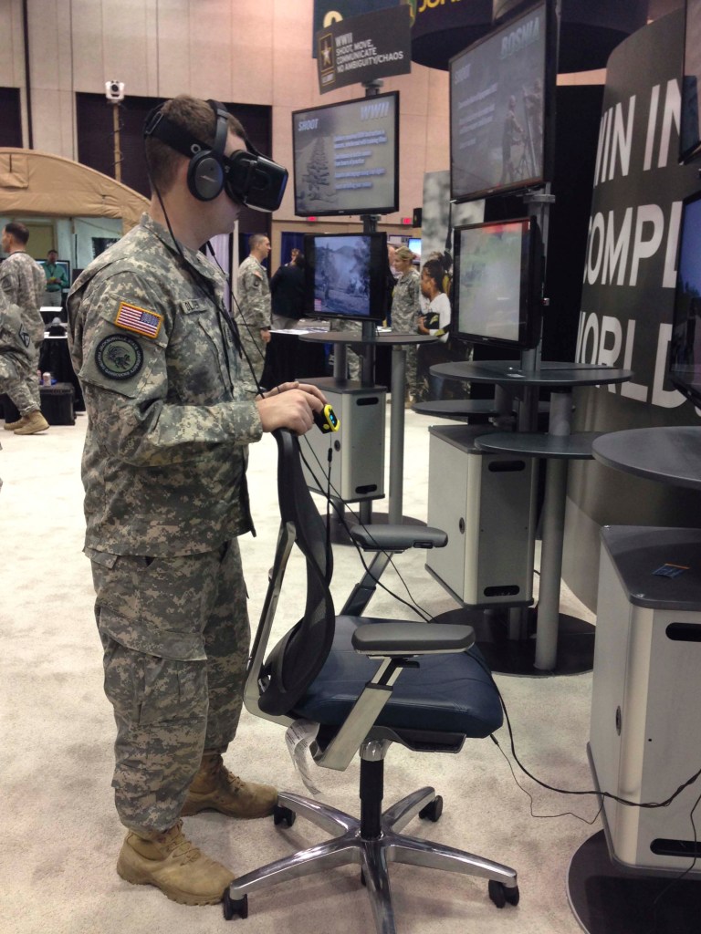 AUSA: Virtual reality: the future of Army training