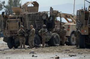 Coalition troops wounded in vehicle bomb attack near Kandahar